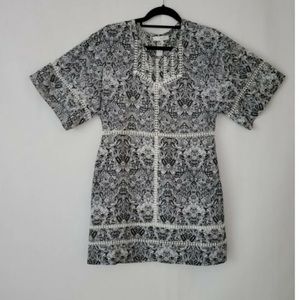 IRO Womens Black And White Sheath Dress Size 6